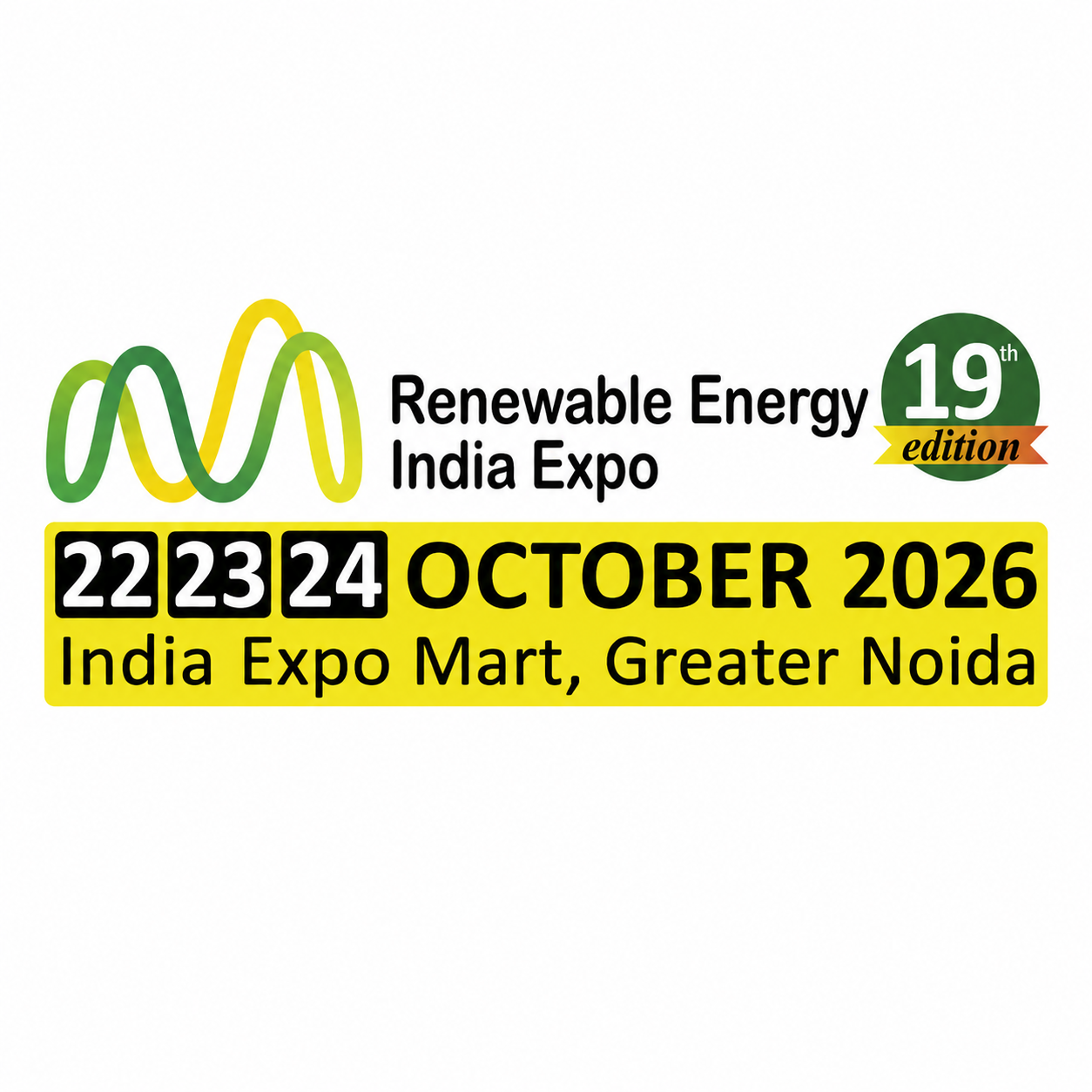 印度新德里可再生能源、风能、太阳能展览会 Renewable Energy India Expo